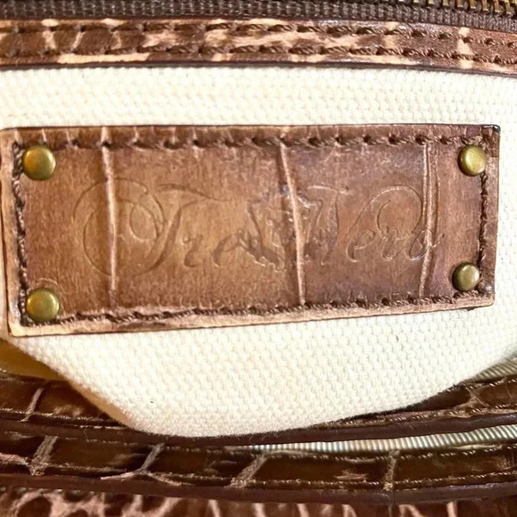 Tre vero print straw croc cellulose bag - Picture 10 of 14